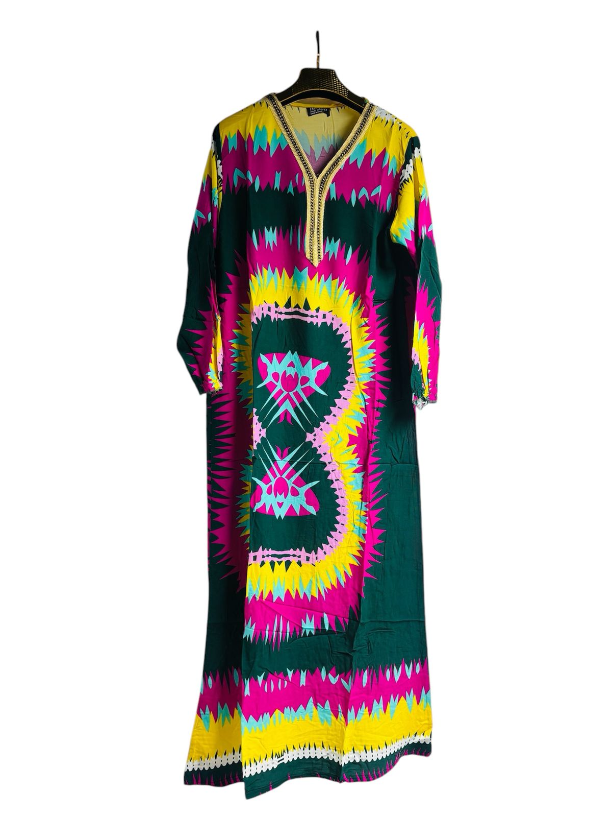 Women Dress Coloured 3 Pcs Jalabiya Set J2K25 Women Dress Coloured 3 Pcs Jalabiya Set J2K25