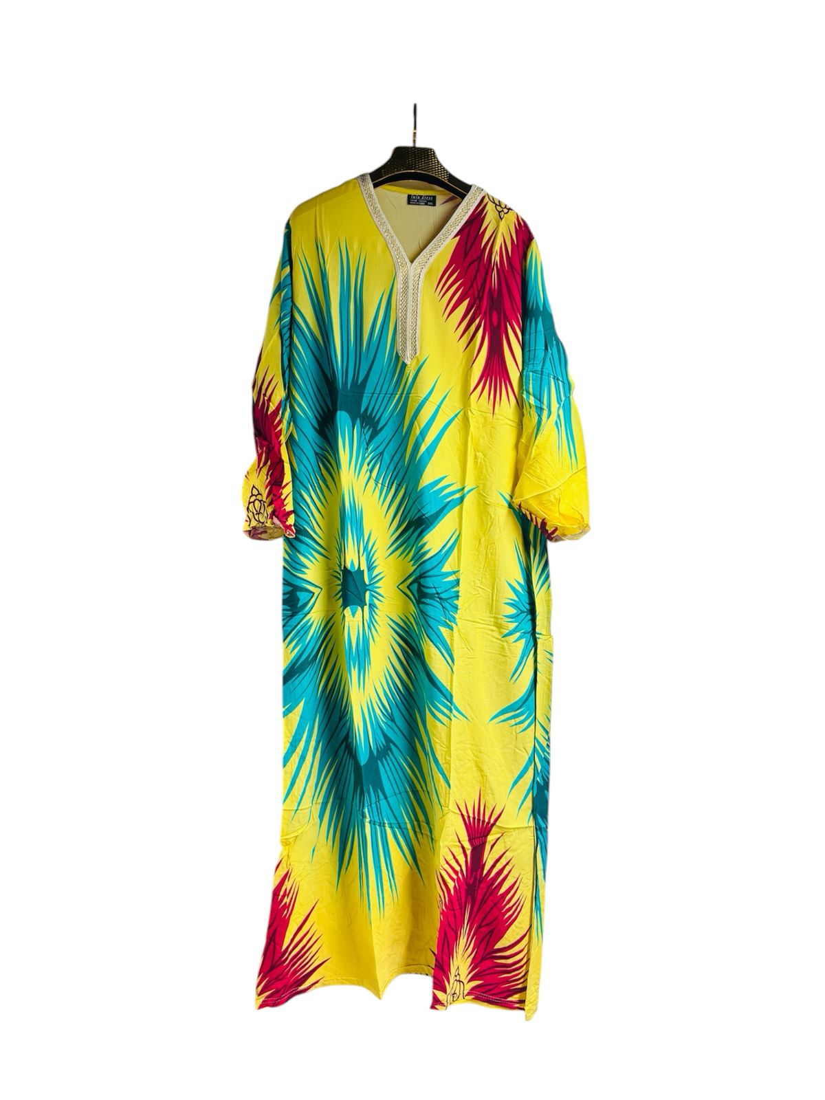Women Dress Coloured 3 Pcs Jalabiya Set J2K25 Women Dress Coloured 3 Pcs Jalabiya Set J2K25