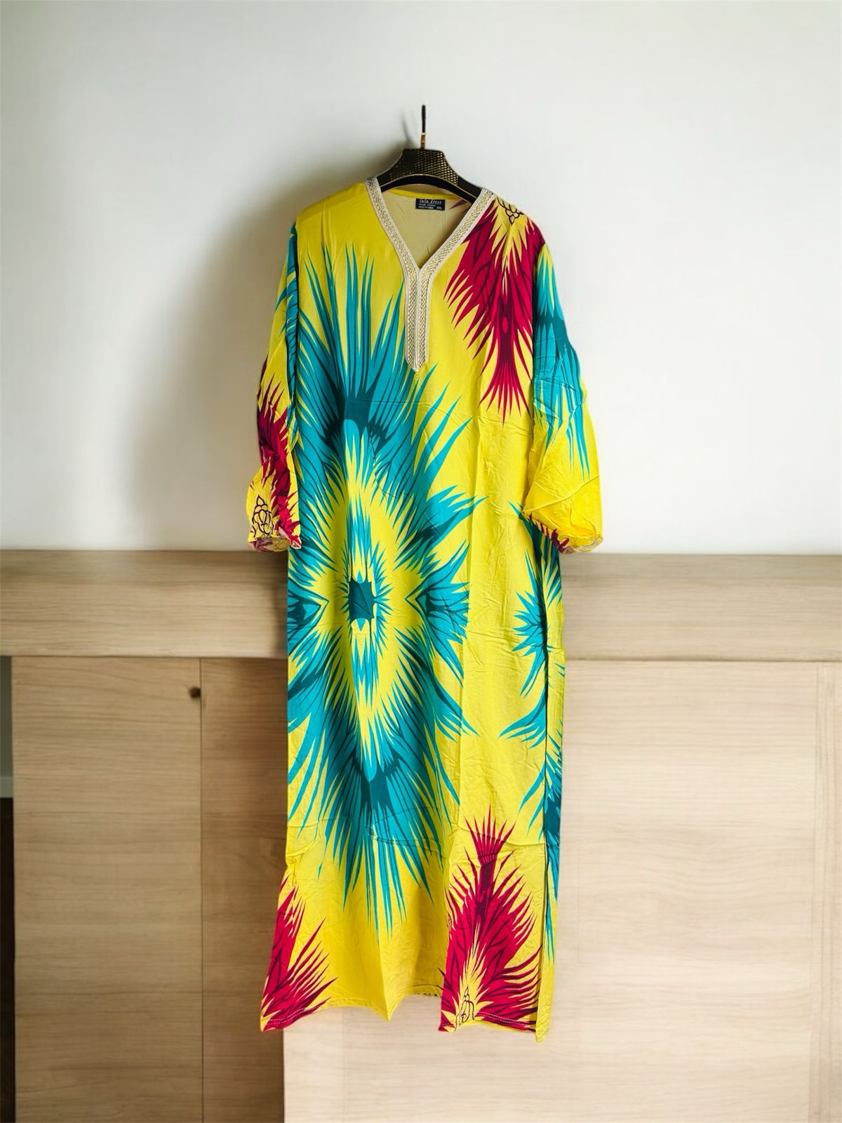 Women Dress Coloured 3 Pcs Jalabiya Set J2K25 Women Dress Coloured 3 Pcs Jalabiya Set J2K25