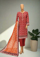 Riwayat Premium Printed Lawn Stitched Pakistani Salwar Suit PS862-3 - TUZZUT Qatar Online Shopping