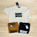 Mens Trendy Letter Printed Short Sleeve T-shirt - TUZZUT Qatar Online Shopping