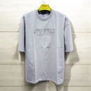 Mens Plain Letter Printed Short Sleeve T-shirt - TUZZUT Qatar Online Shopping