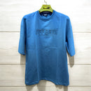 Mens Plain Letter Printed Short Sleeve T-shirt - TUZZUT Qatar Online Shopping