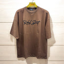 Mens Round Neck Printed Short Sleeve T-shirt - TUZZUT Qatar Online Shopping