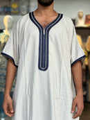 DBOSS Men's Moroccan Dejellaba Kaftan Jalabiya - MK25 - TUZZUT Qatar Online Shopping