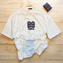 JAX Men's Collar Printed Short Sleeve T-shirt SA-5061 - TUZZUT Qatar Online Shopping