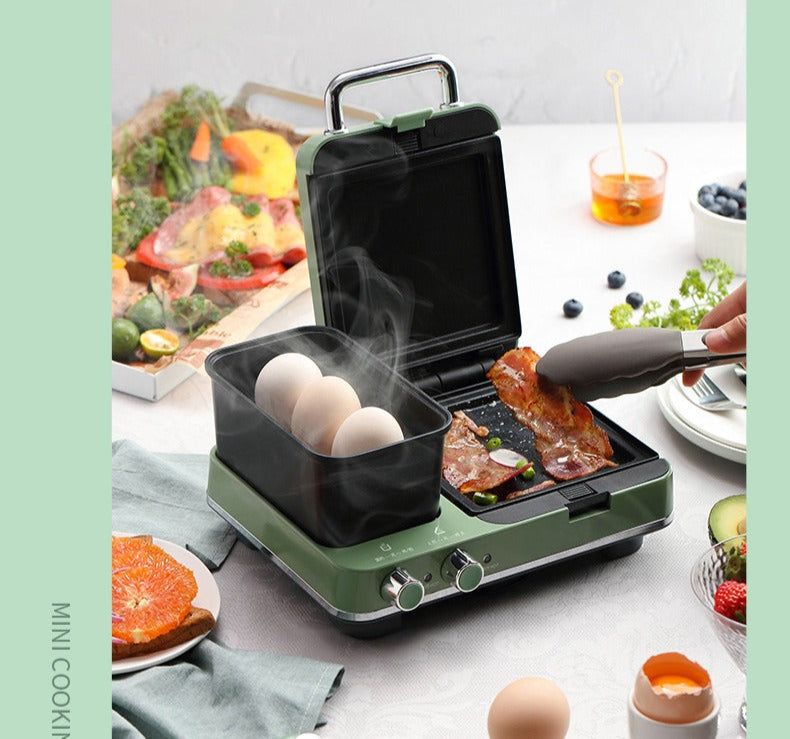 MPRS Multifunction Breakfast Maker Home Sandwich Maker MR9086-Blue MPRS Multifunction Breakfast Maker Home Sandwich Maker MR9086-Blue