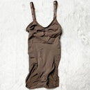 Shaping Bodysuit with Adjustable Straps and Press Button Closure S44920