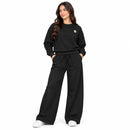 Women's R-Letter Sweatshirt & Wide-Leg Pants 2-Piece Set T-0624