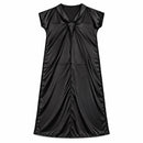 Women's Satin-Look Long Nightdress T0336