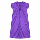 Women's Satin-Look Long Nightdress T0336