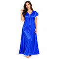 Women's Satin-Look Long Nightdress T0336