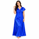 Women's Satin-Look Long Nightdress T0336