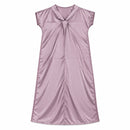 Women's Satin-Look Long Nightdress T0336