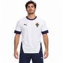 Portugal White and Navy Short-Sleeve Football Jersey CJ08
