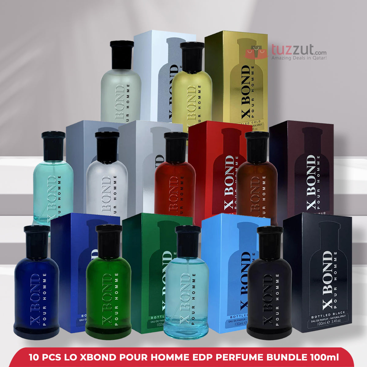 10 Pcs Louis Olivier XBond Pour Homme EDP Perfume Bundle 100ml 10 Pcs Louis Olivier XBond Pour Homme EDP Perfume Bundle 100ml