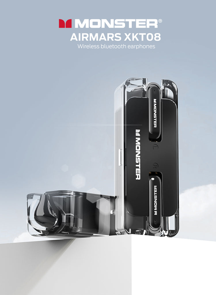 Monster Airmars Wireless Gaming Earphone XKT08 Monster Airmars Wireless Gaming Earphone XKT08