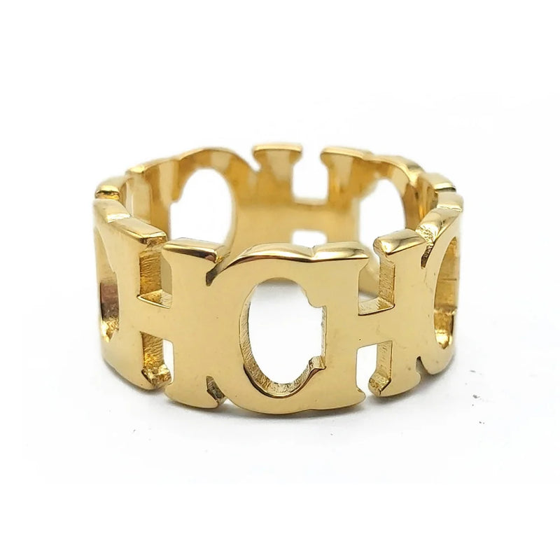 CH Engraved Design Ring X4767931