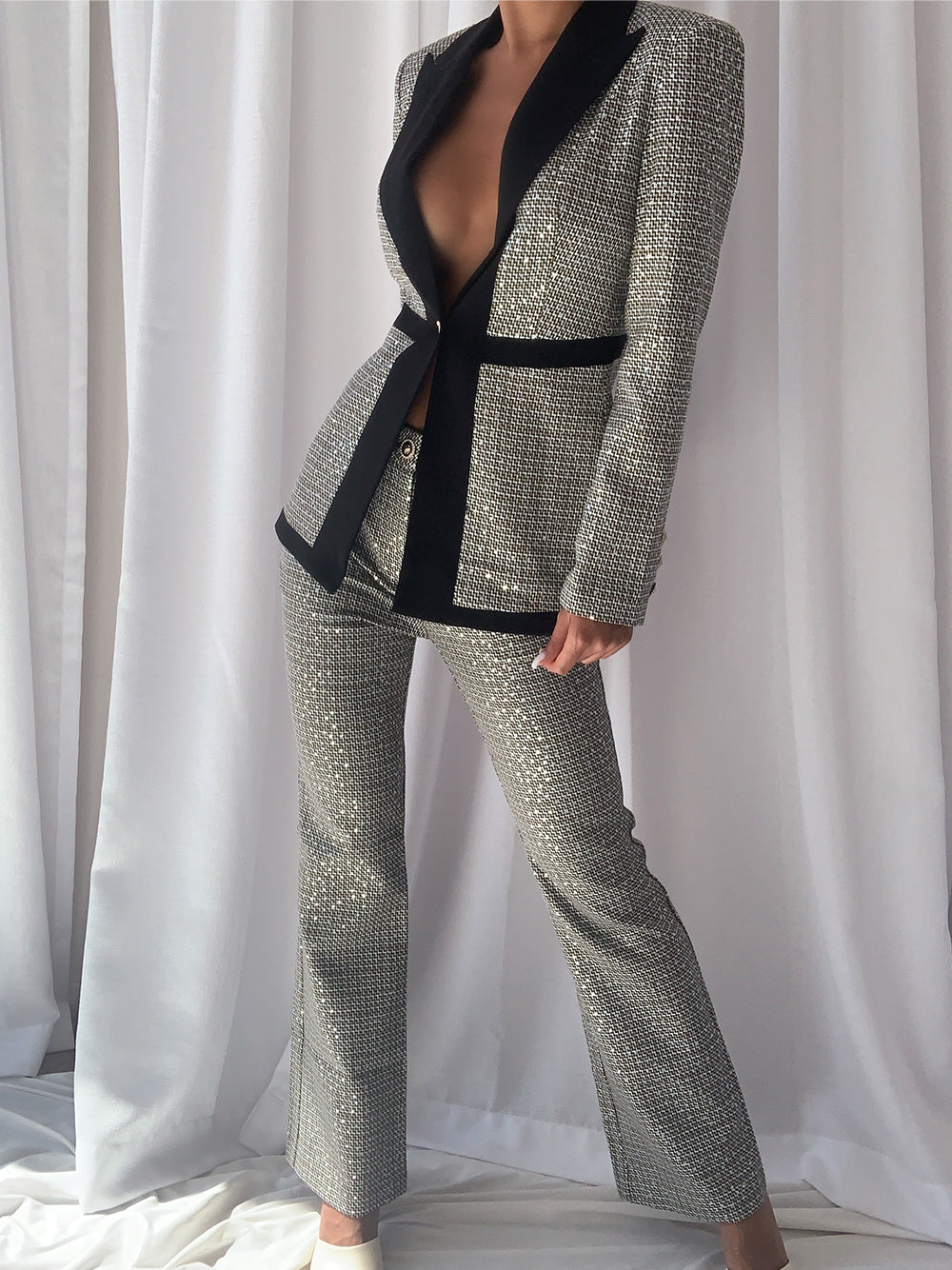 Women Fashion Blazer & Pants Set 387125 Women Fashion Blazer & Pants Set 387125