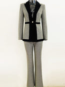 Women Fashion Blazer & Pants Set 387125 - TUZZUT Qatar Online Shopping