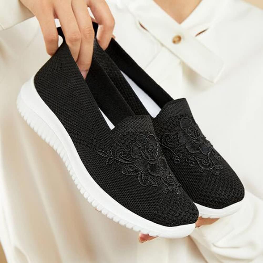 Casual Embroidered Flat Loafers FL556 Casual Embroidered Flat Loafers FL556
