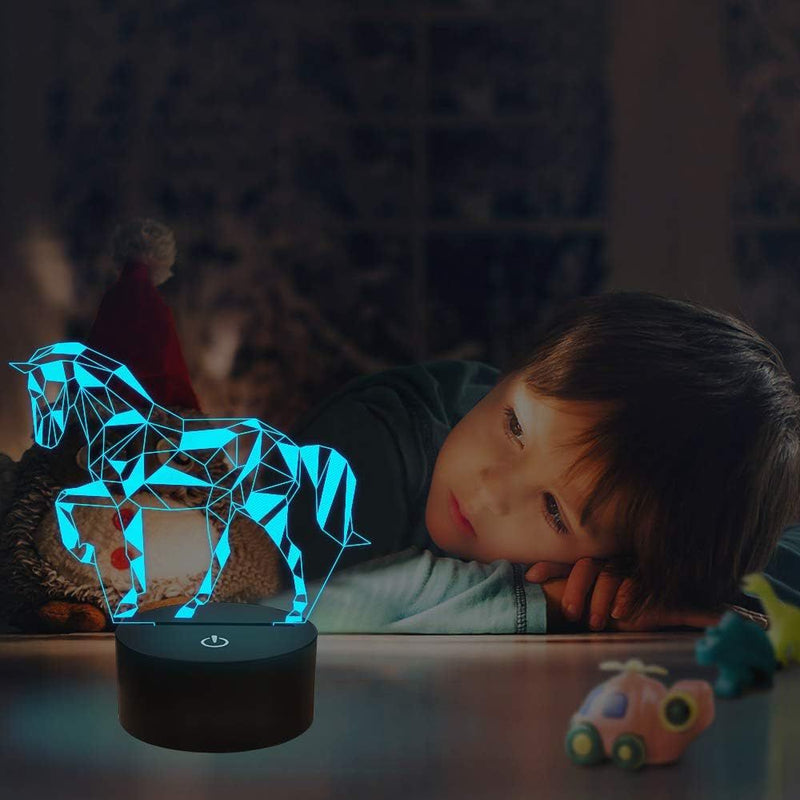 3D Illusion Touch Night Light Toy Home Decor S4839266