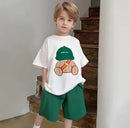 Children Summer Short Sleeve Clothes Set 2pcs Suit   1539713 - TUZZUT Qatar Online Shopping