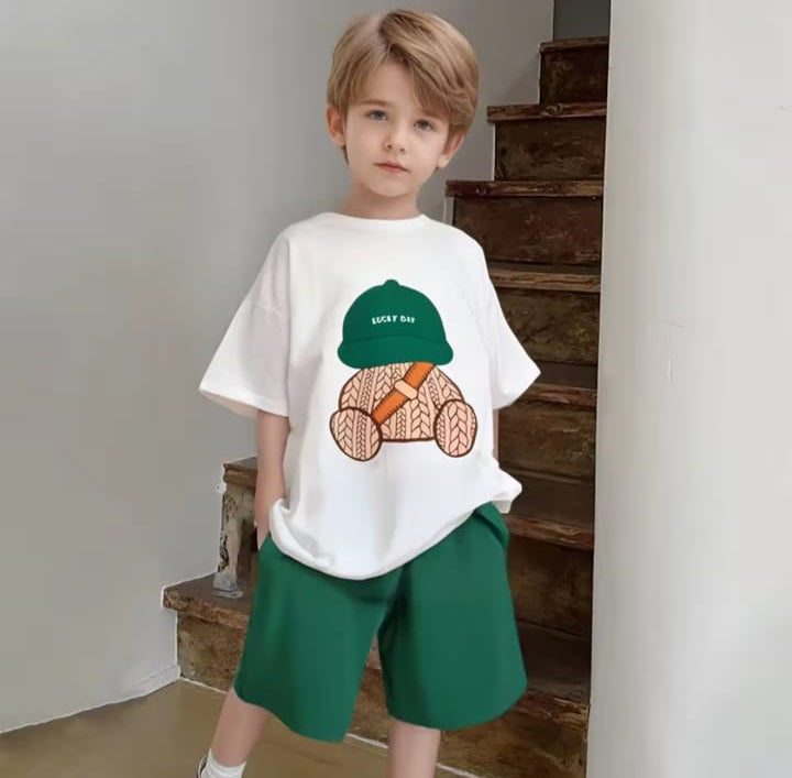 Children Summer Short Sleeve Clothes Set 2pcs Suit 1539713 Children Summer Short Sleeve Clothes Set 2pcs Suit 1539713