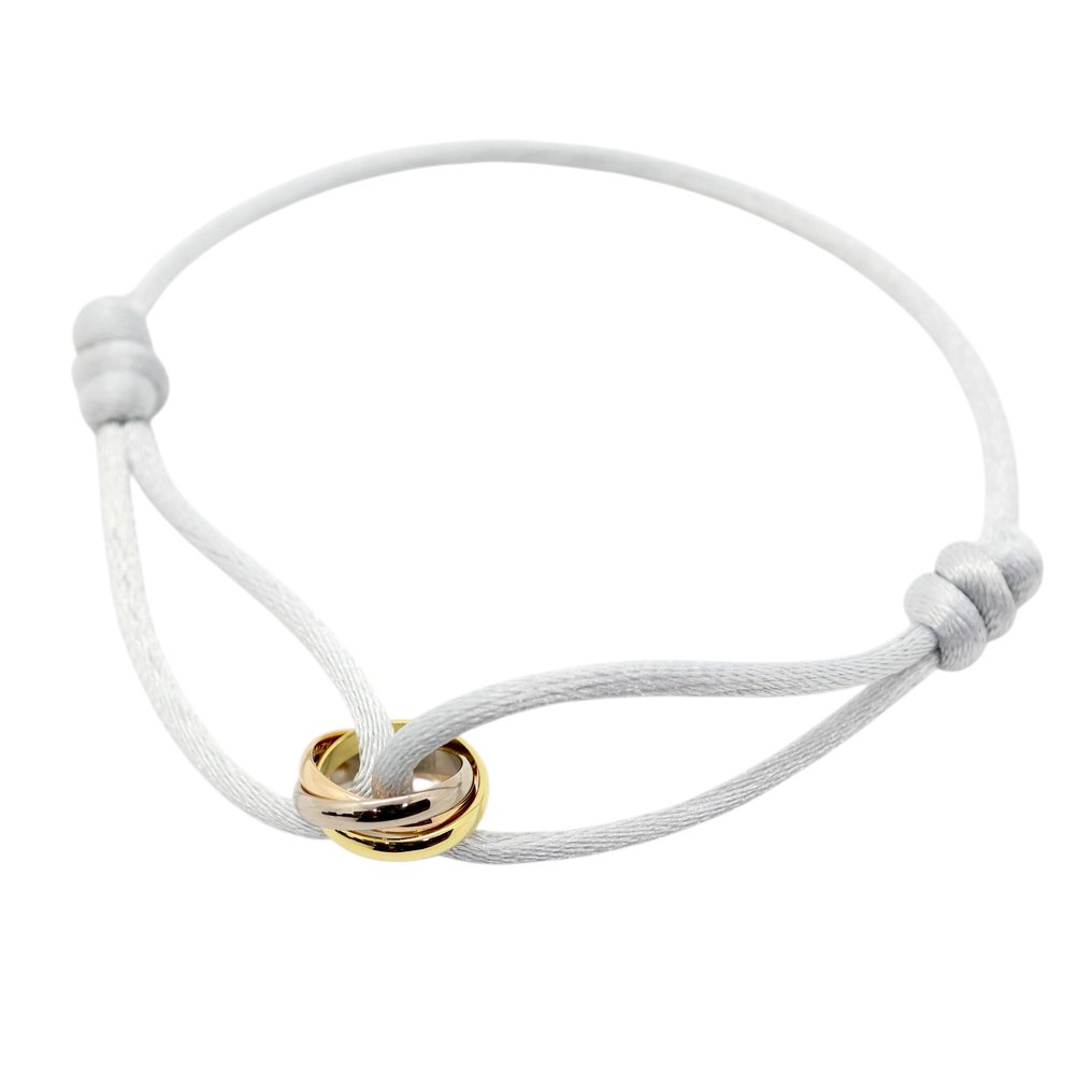 Trinity Three Tone Rope Bracelet RB422 Trinity Three Tone Rope Bracelet RB422