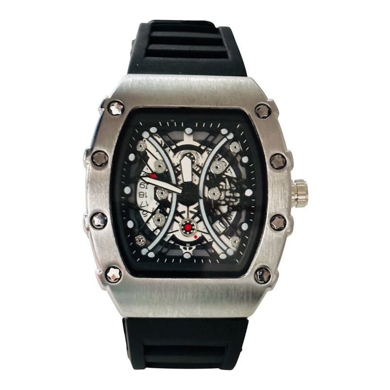 Luxury Leather Strap Quartz Mens Watch W15632 - TUZZUT Qatar Online Shopping