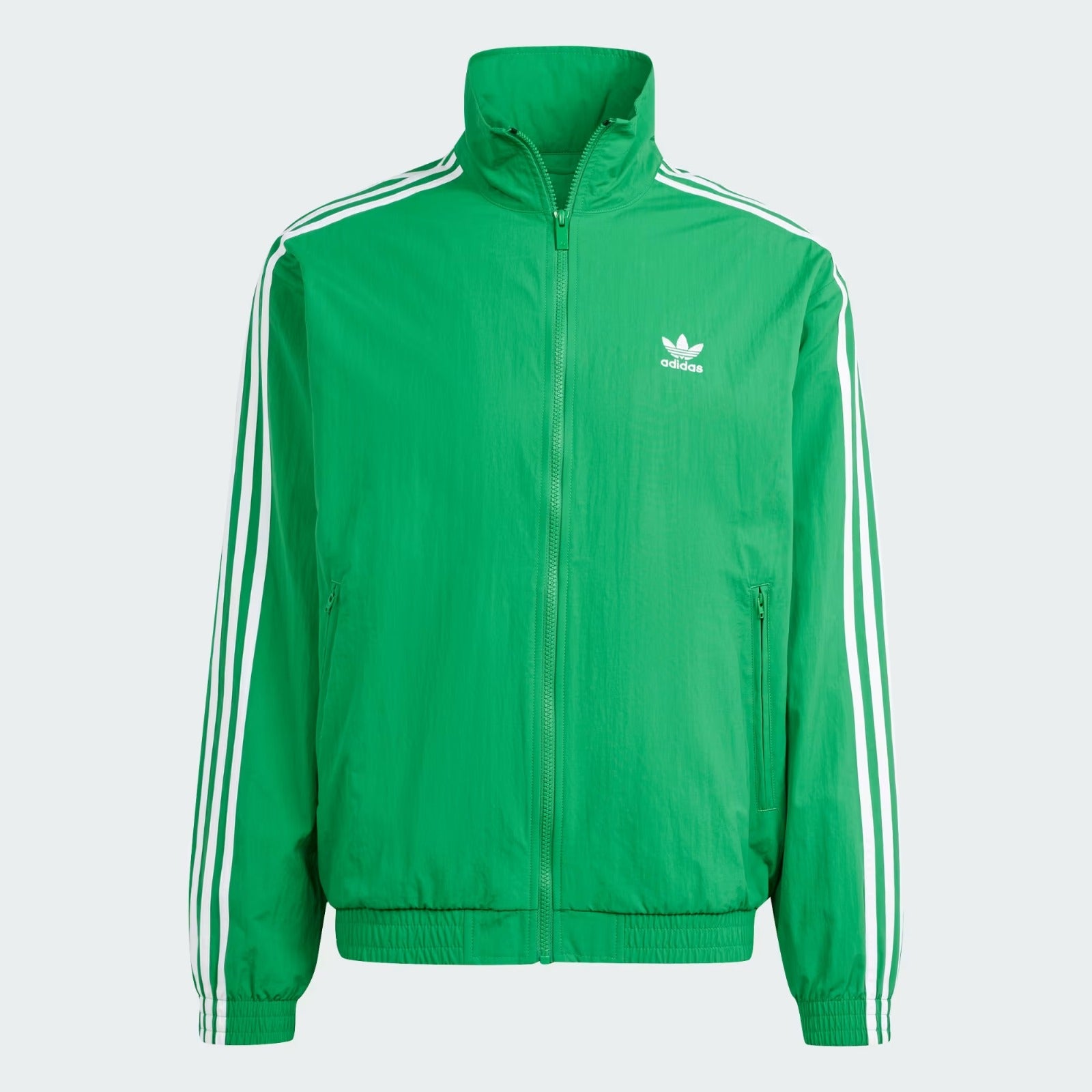 Woven Firebird Green Track Top A42 Woven Firebird Green Track Top A42