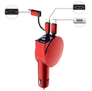 3 In 1 Super Fast Charger For Car 60W - TUZZUT Qatar Online Shopping