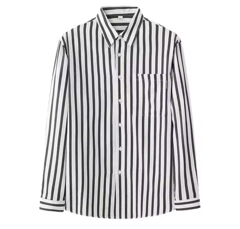 American Style Vintage Long Sleeve Casual Shirt WZ38423 - TUZZUT Qatar Online Shopping