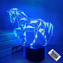 3D Illusion Touch Night Light Toy Home Decor S4839266 - TUZZUT Qatar Online Shopping
