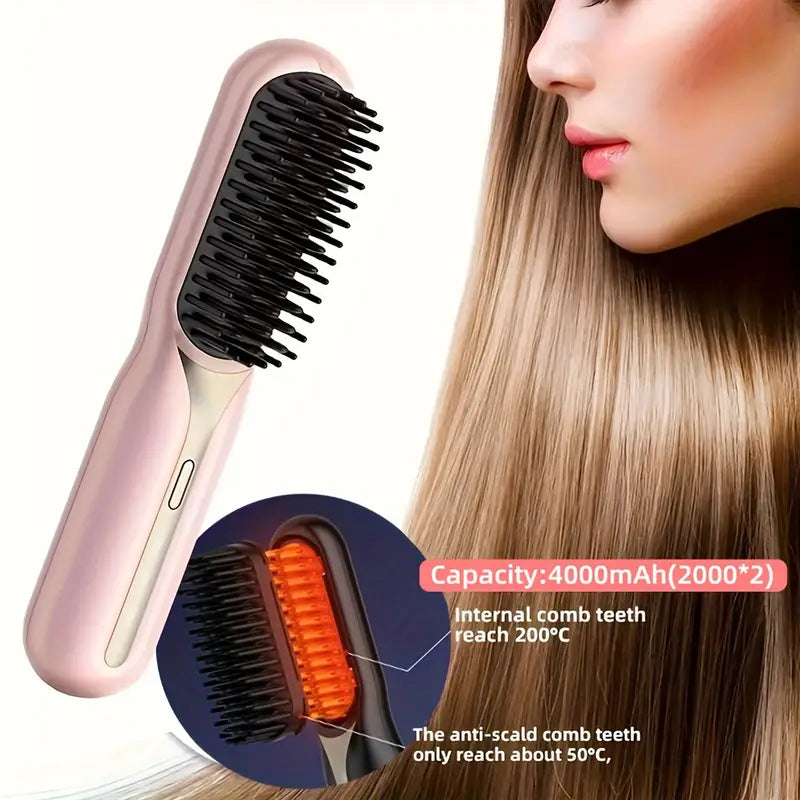 Wireless Straight Hair Comb XY-399