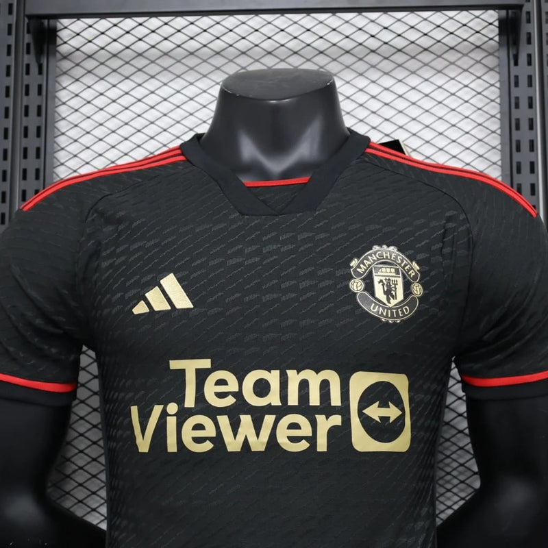 Manchester United Black International Club Soccer Jersey    585992 - TUZZUT Qatar Online Shopping