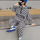 Boys Sweatshirts + Pants Kids Tracksuits 2pcs/set Spring Autumn Cotton Pullovers Outfits Children Formal Party Clothes    X4646482 - TUZZUT Qatar Online Shopping