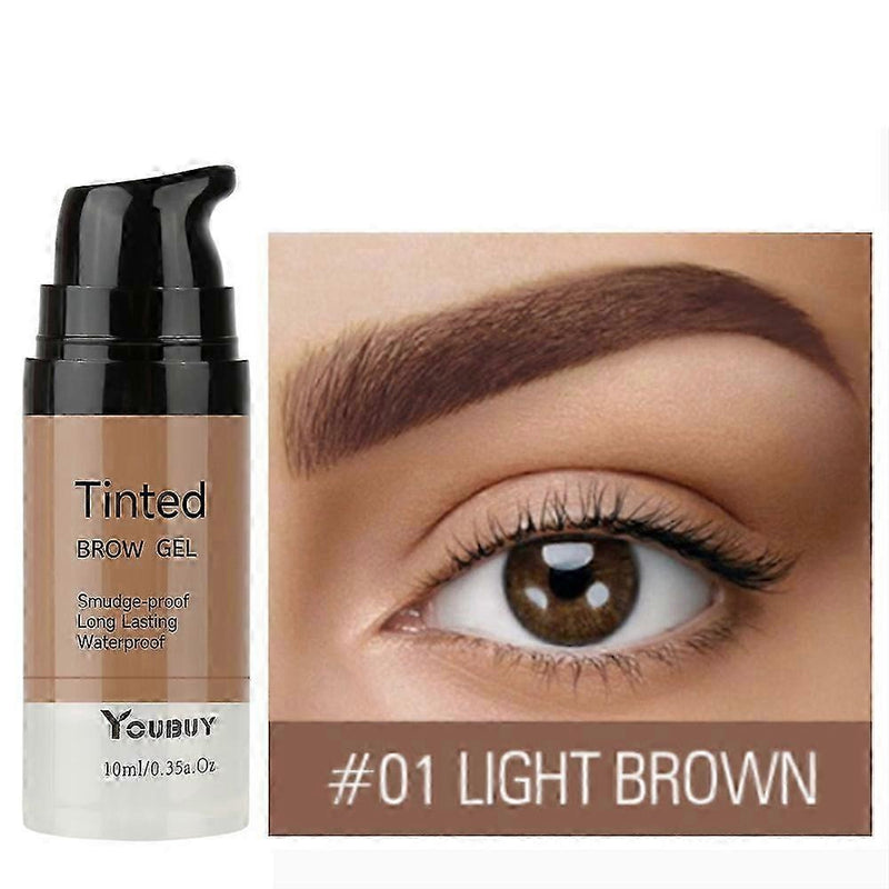 Youbuy Enhancers Waterproof Long-lasting Tinted Brow Gel - TUZZUT Qatar Online Shopping