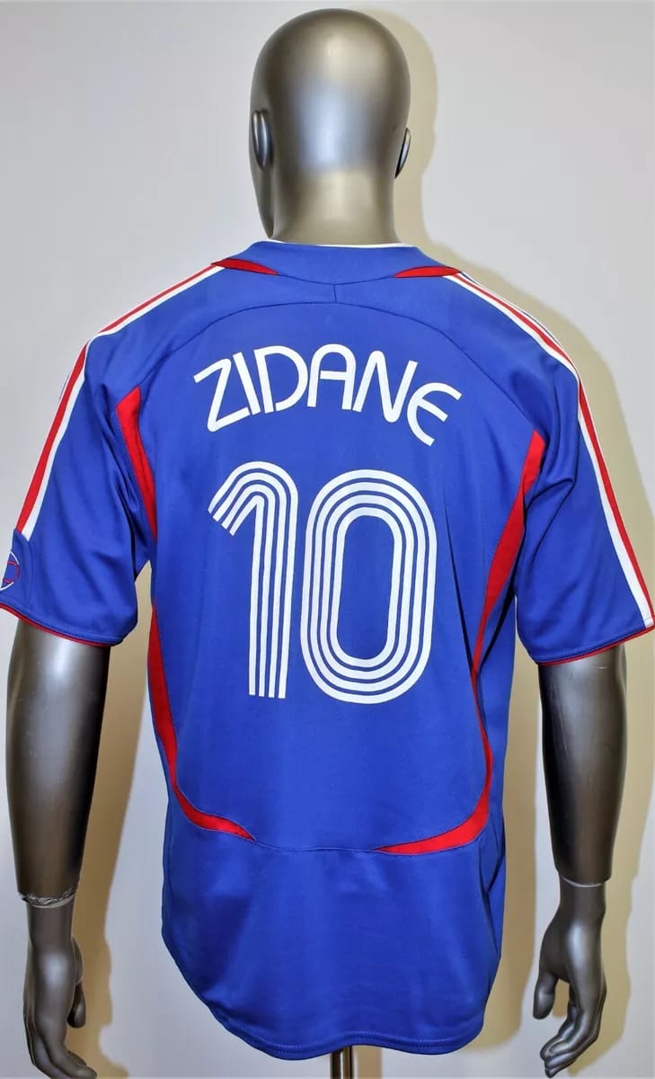 France 2006 Home Team Jersey   00450 - TUZZUT Qatar Online Shopping
