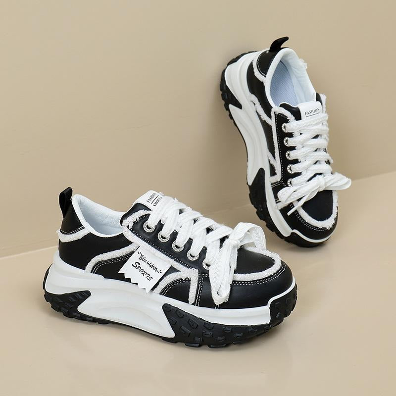 Thick Soled Athletic Casual Shoes YSG2622 Thick Soled Athletic Casual Shoes YSG2622