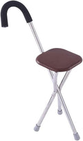 Foldable Lightweight Cane Seat ,Walking Cane Stick Chair Stool - TUZZUT Qatar Online Shopping