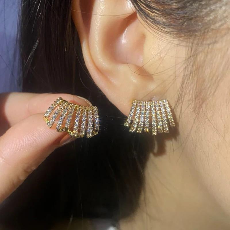 High Quality Silver Color Claws Stud Earrings -S4662343 High Quality Silver Color Claws Stud Earrings -S4662343