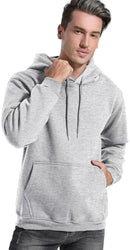 Men's Winter Warm Fleece Hoodie Long Sleeve Hooded  S2033694 - TUZZUT Qatar Online Shopping