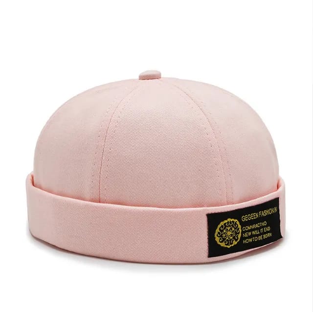 Novelty Fold Skullcap Retro Men Sailor Cap Women Warm Rolled Cuff Bucket Cap S3234951 - Tuzzut.com Qatar Online Shopping