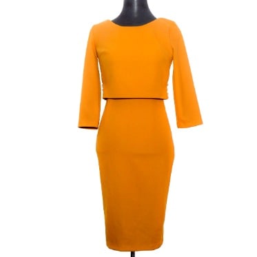 Off-The-Shoulder Long Sleeve Top High-Waisted Skirt 2-Piece Set Solid Color S4585495 Off-The-Shoulder Long Sleeve Top High-Waisted Skirt 2-Piece Set Solid Color S4585495