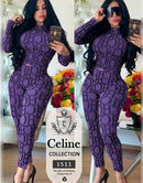 Women's Fashionable Print Two Piece Set    S4315983 - TUZZUT Qatar Online Shopping