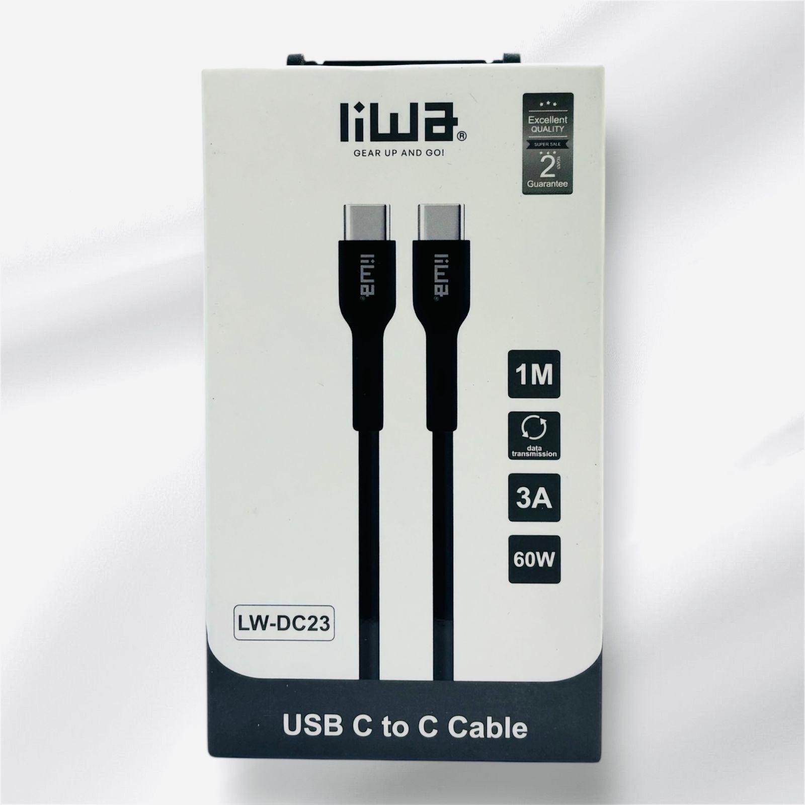 Liwa USB C to C Cable 1M LW-DC23 Liwa USB C to C Cable 1M LW-DC23