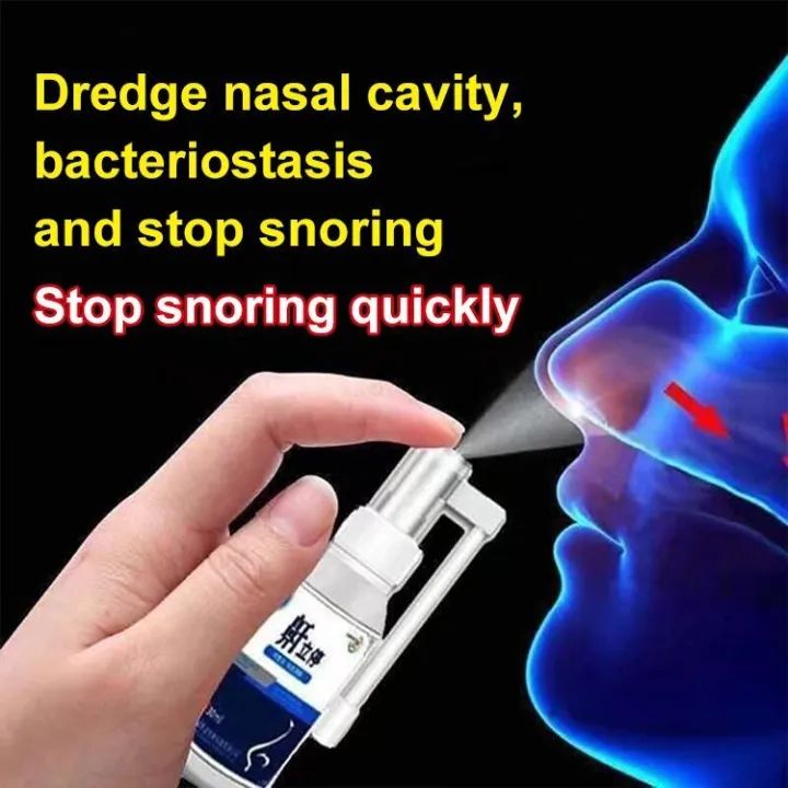 Anti Snoring Stopper Easier Relieve Nose Congestion & Reduce Snoring Ventilation Nasal Spray - Tuzzut.com Qatar Online Shopping