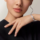 LOVE Bracelet Classic White Gold Diamonds DN2043 - TUZZUT Qatar Online Shopping