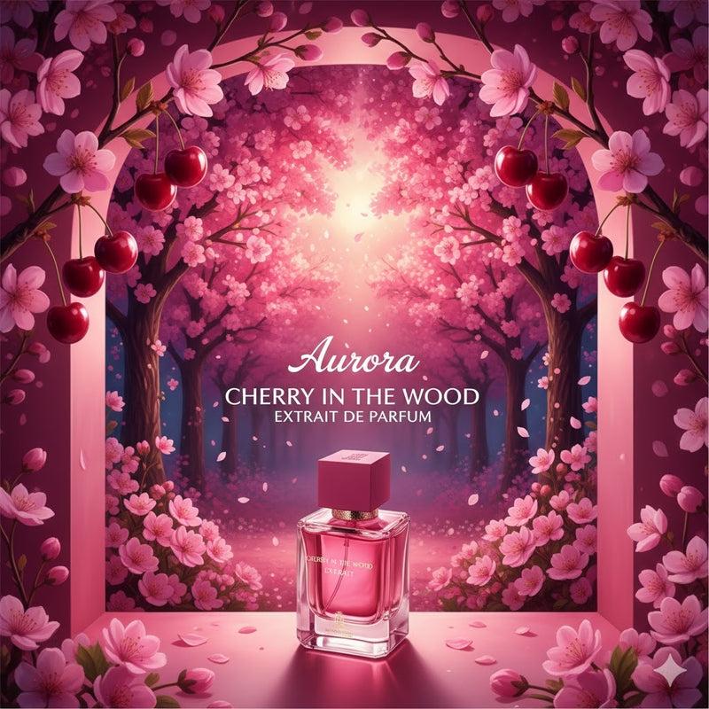 Aurora Scents- Cherry in The Woods Extrait Parfum Unisex | 50ml